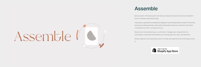 Enzuzo 2021 Apps - Assemble Subscriptions