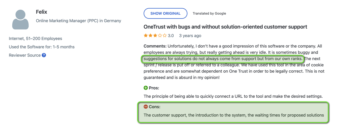 OneTrust Reviews 2023