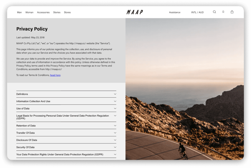 PRIVACY POLICY - MAAP