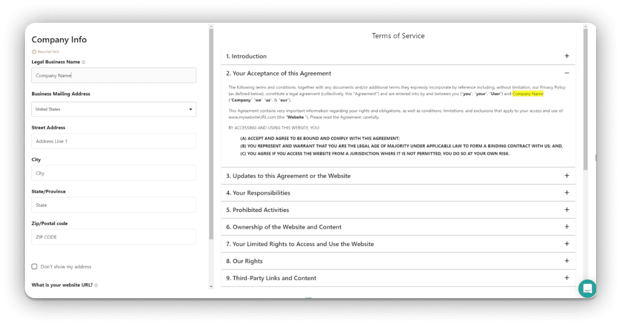Create & Add Terms and Conditions to Your Website (Step-by-Step)