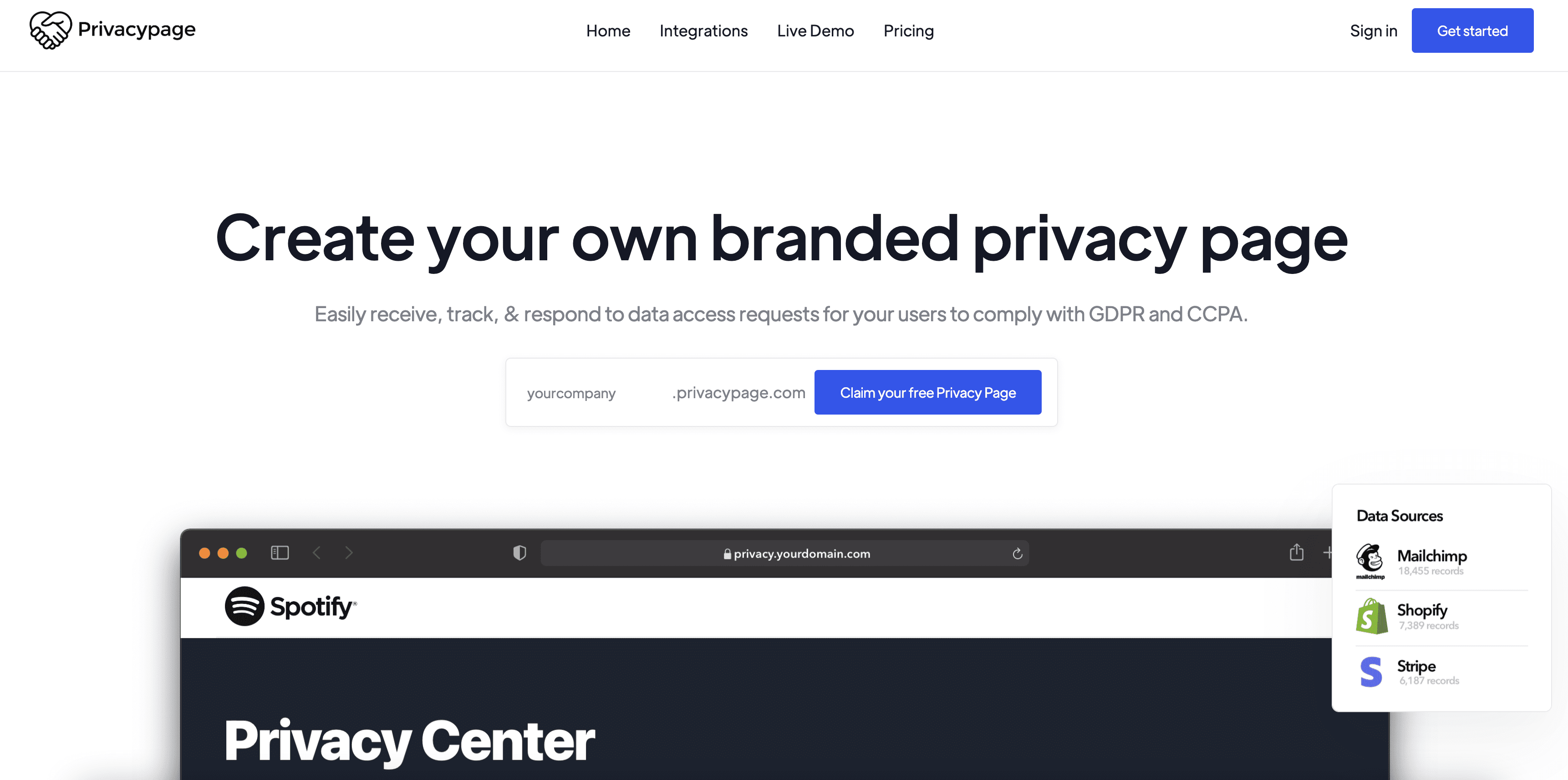 privacypage