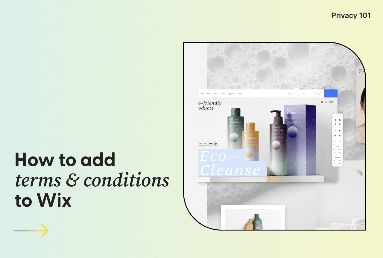 How to Add Terms and Conditions to Wix