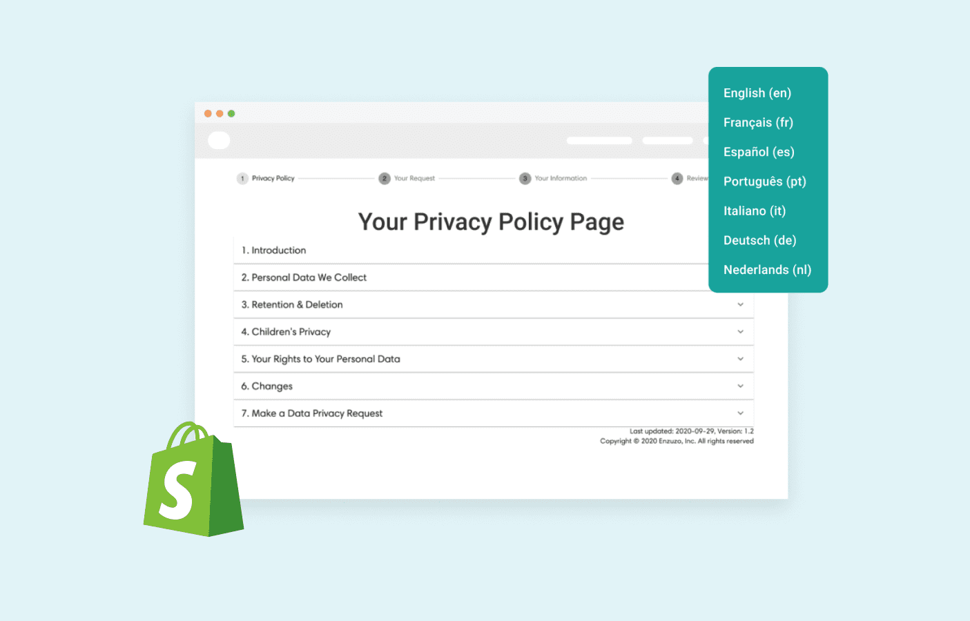 Shopify Privacy Policy Template