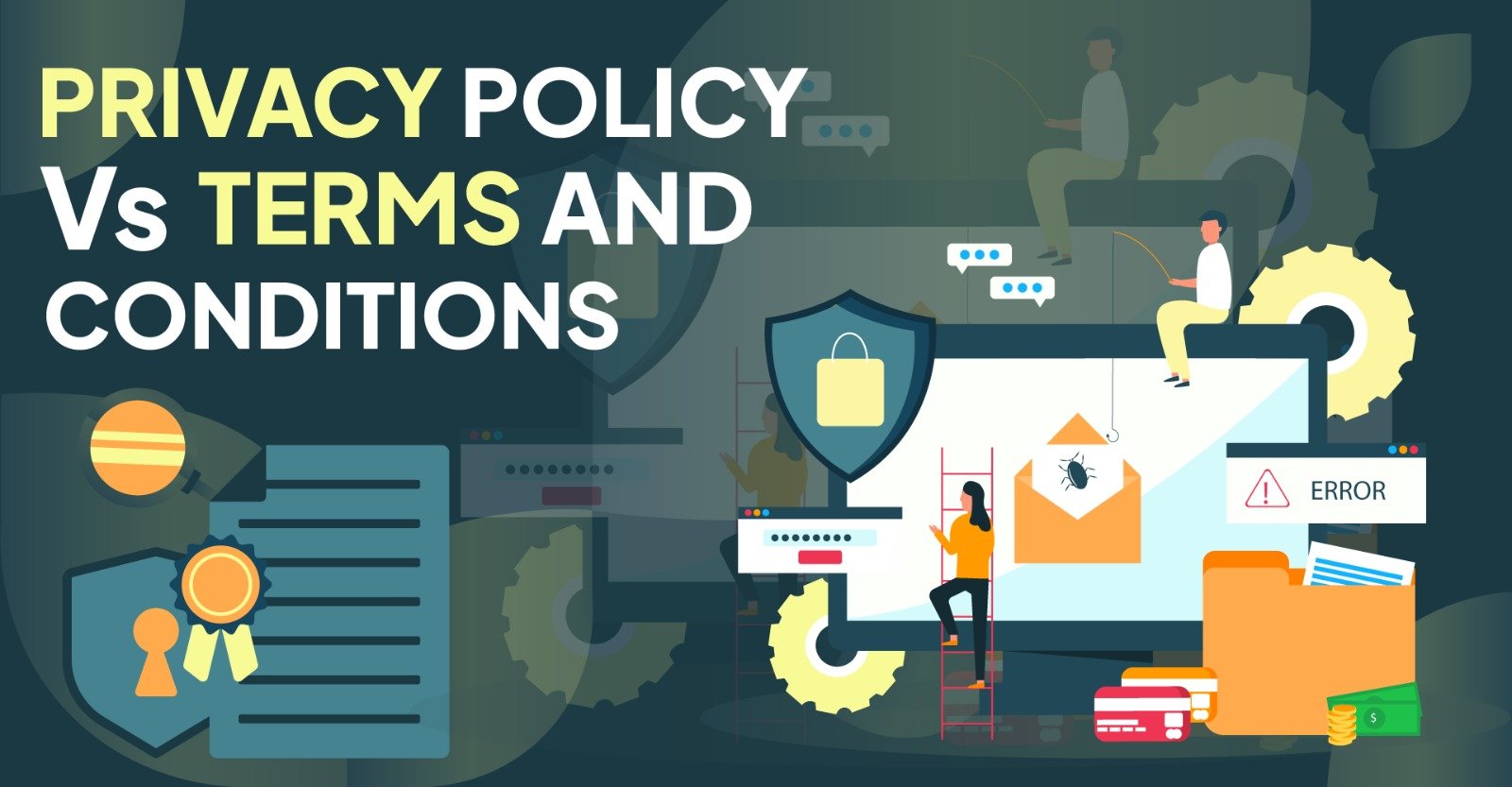 privacy policy vs terms and conditions