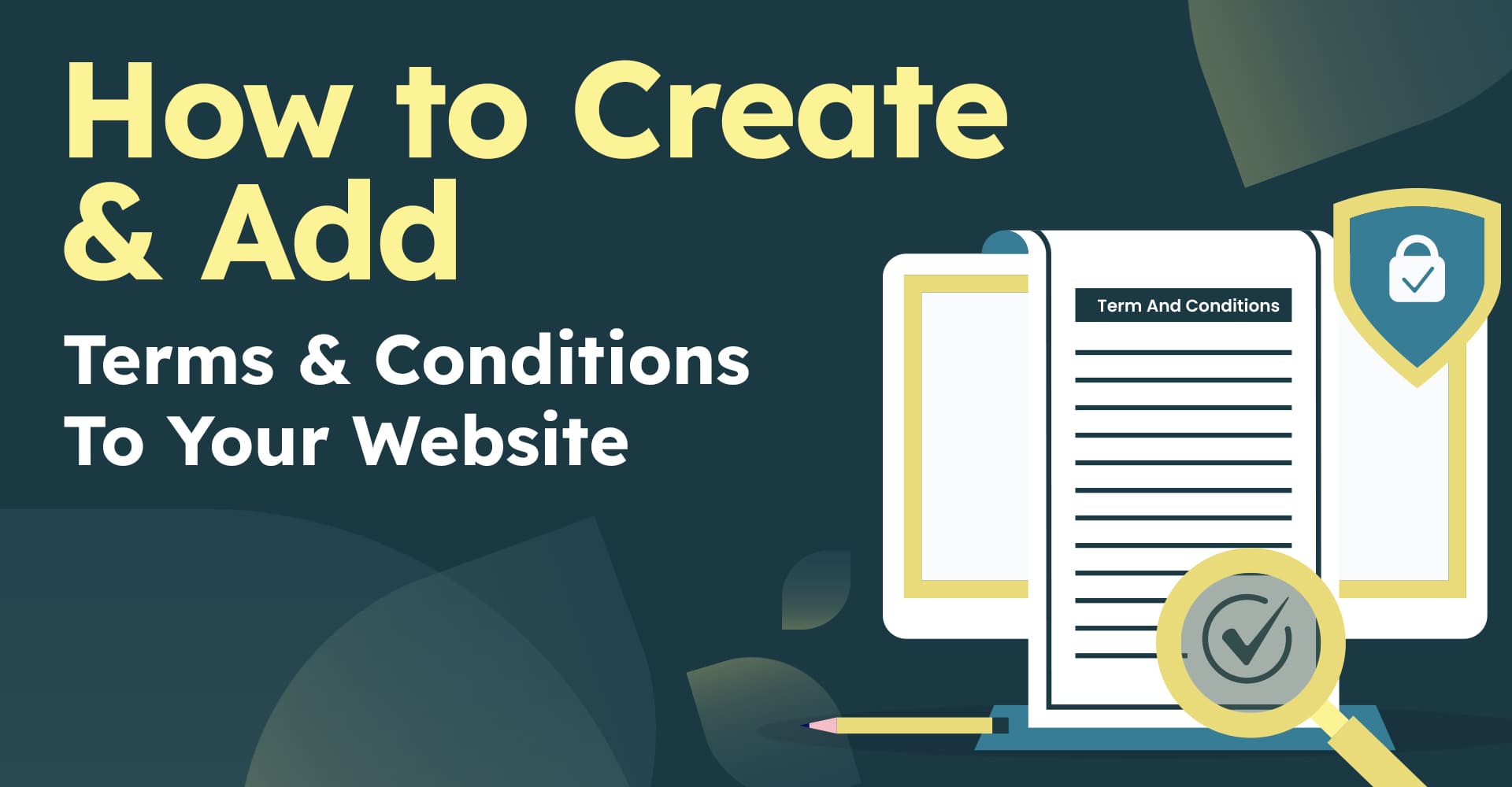 Independiente Mediar Sin personal Create & Add Terms and Conditions to Your Website (Step-by-Step)