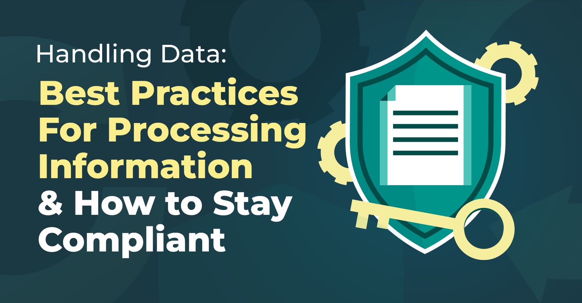 handling data best practices