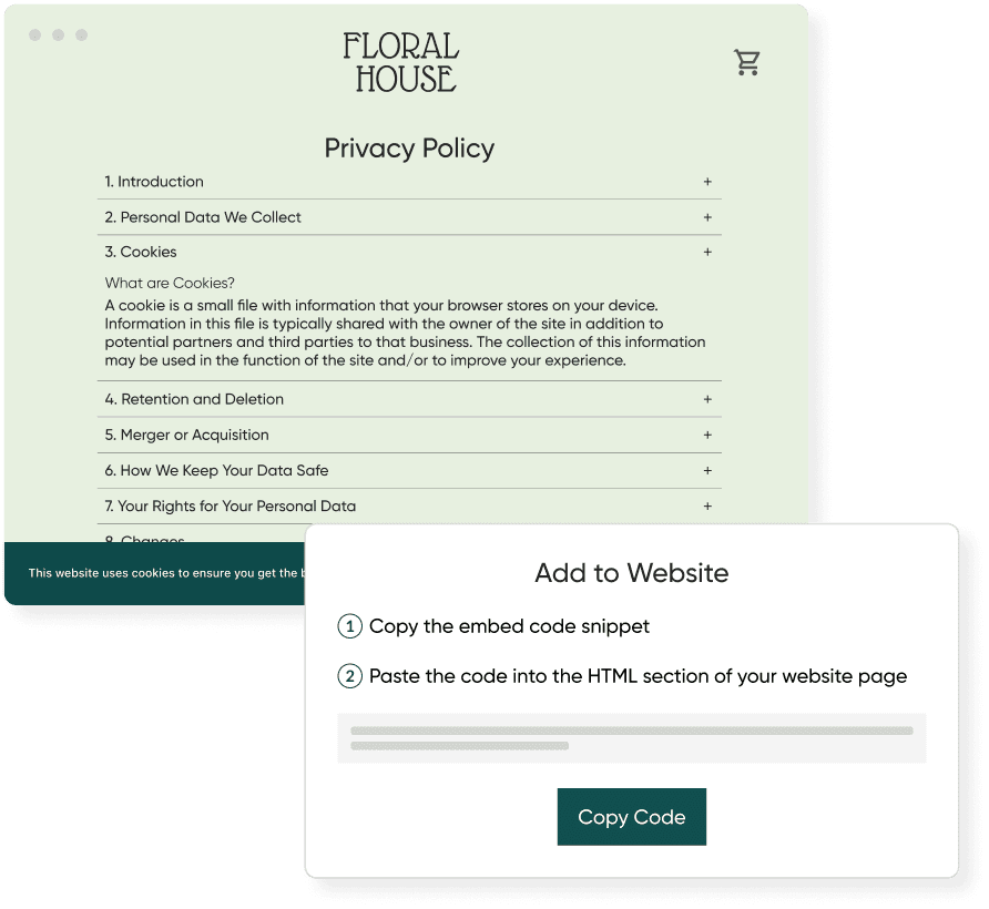 Privacy Policy Example