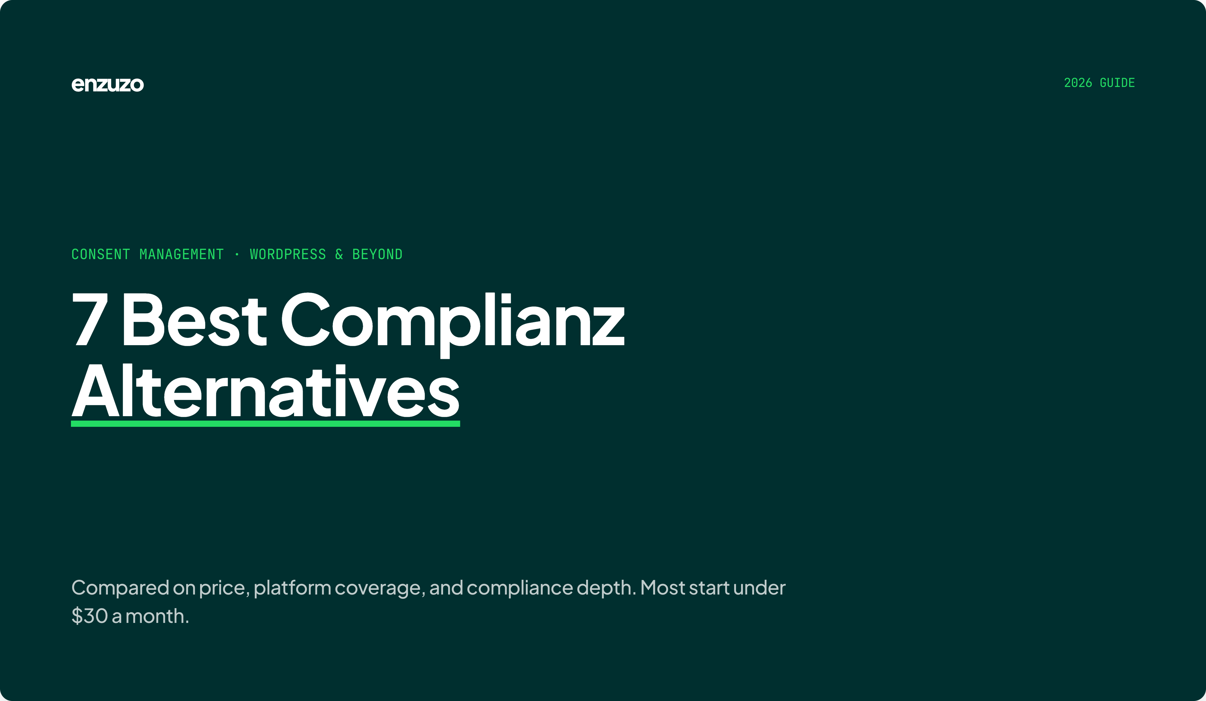 complianz alternatives