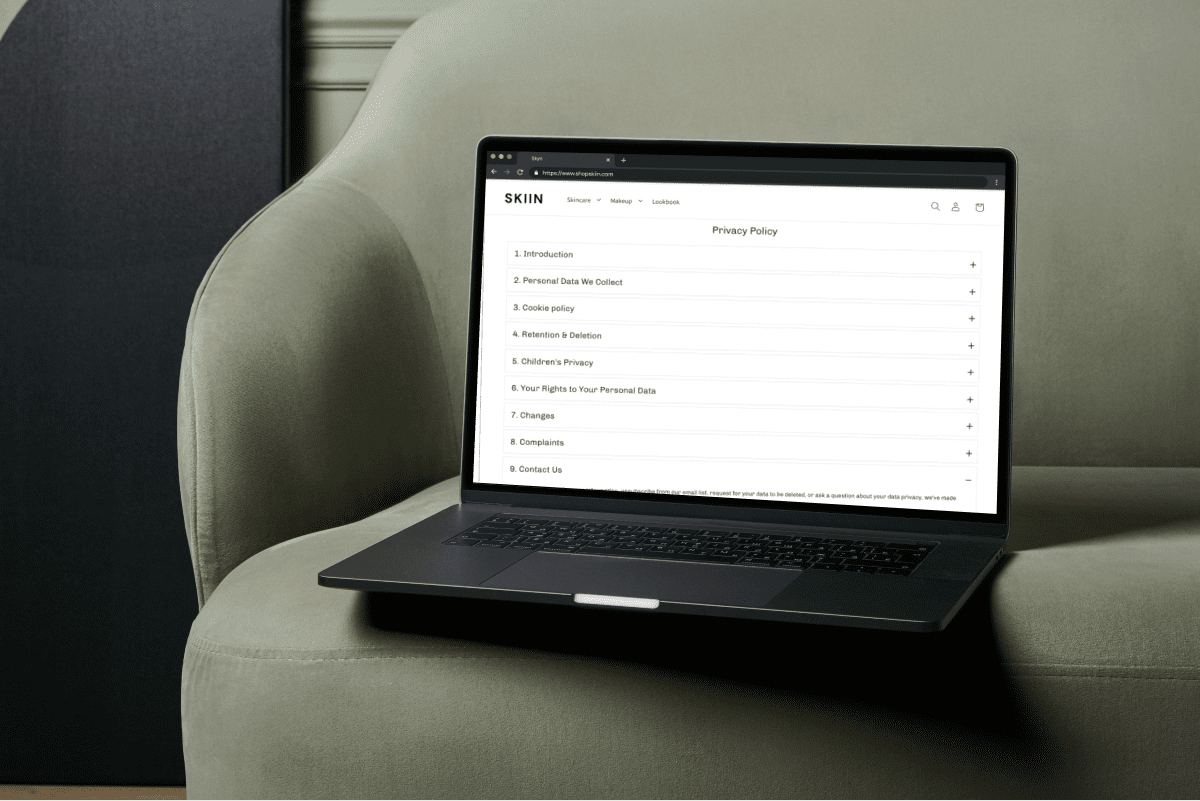 Enzuzo Privacy Policy Template